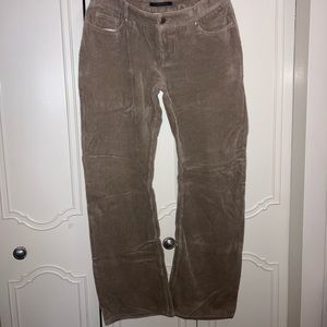 Elie Tahari tan courderoy pants